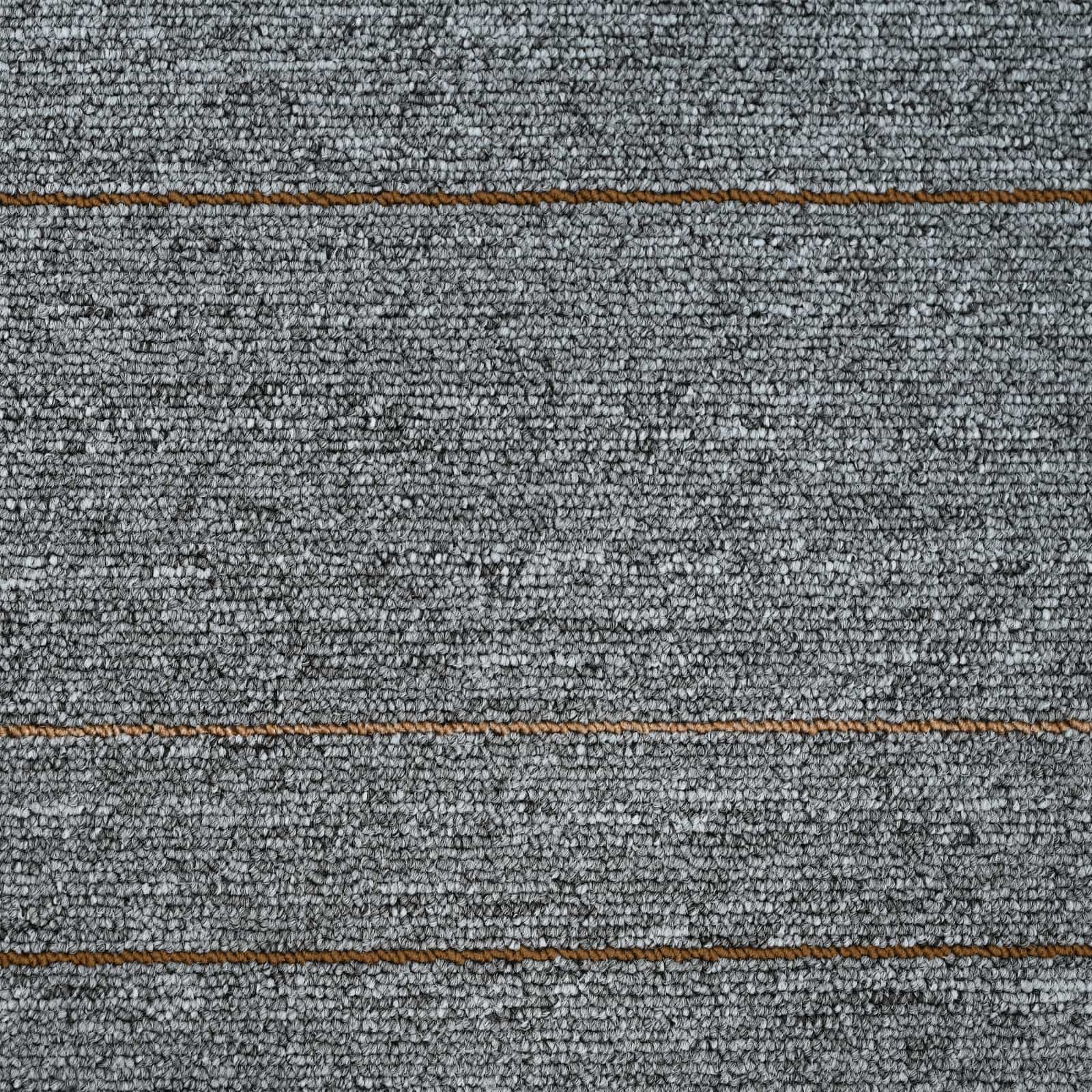 Πλακάκι Χαλιού Ανοιχτό γκρι με ρίγες 50 x 50 cm 20 pcs - Pakobazaar