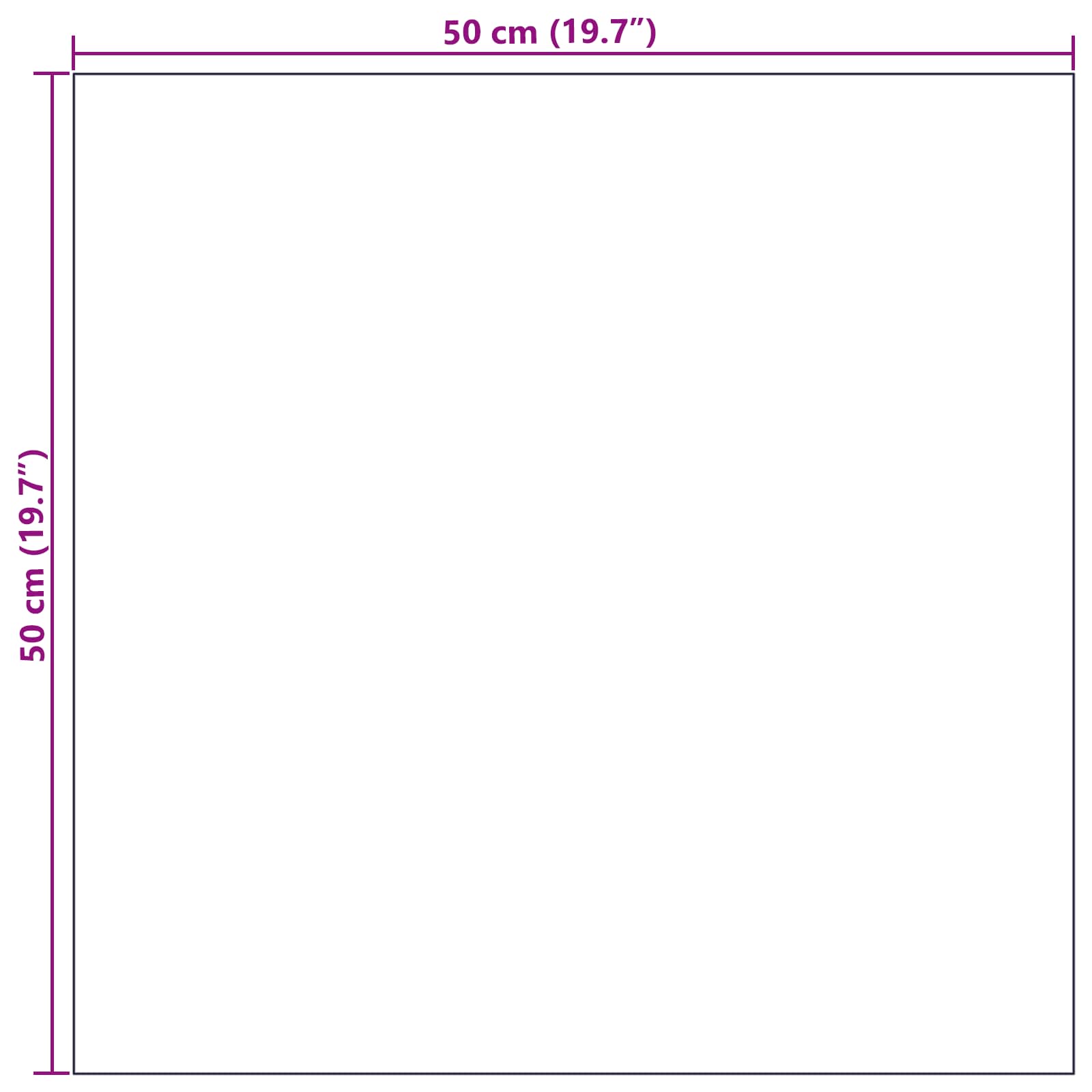 Πλακάκι Χαλιού Σκούρο γκρι με ρίγες 50 x 50 cm 4 pcs - Pakobazaar