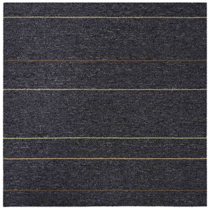 Πλακάκι Χαλιού Σκούρο γκρι με ρίγες 50 x 50 cm 20 pcs - Pakobazaar