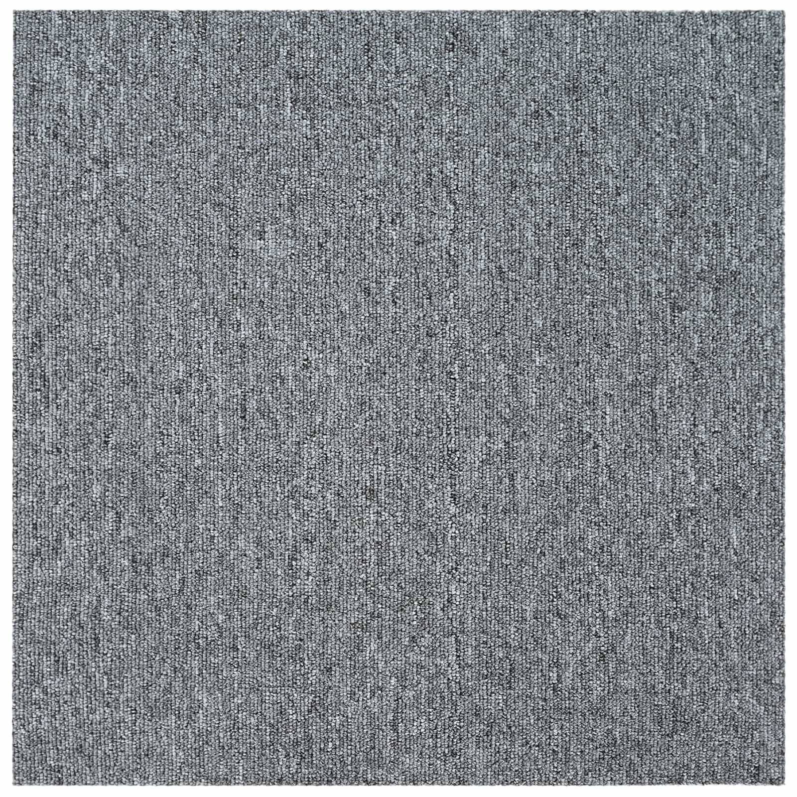 Πλακάκι Χαλιού Ανοιχτό γκρι 50 x 50 cm 36 pcs - Pakobazaar