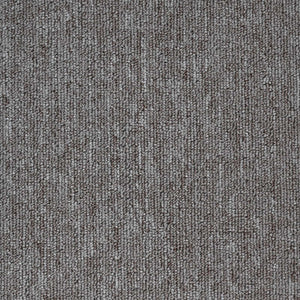 Πλακάκι Χαλιού Καφέ 50 x 50 cm 4 pcs Πολυπροπυλένιο και Πίσσα - Pakobazaar
