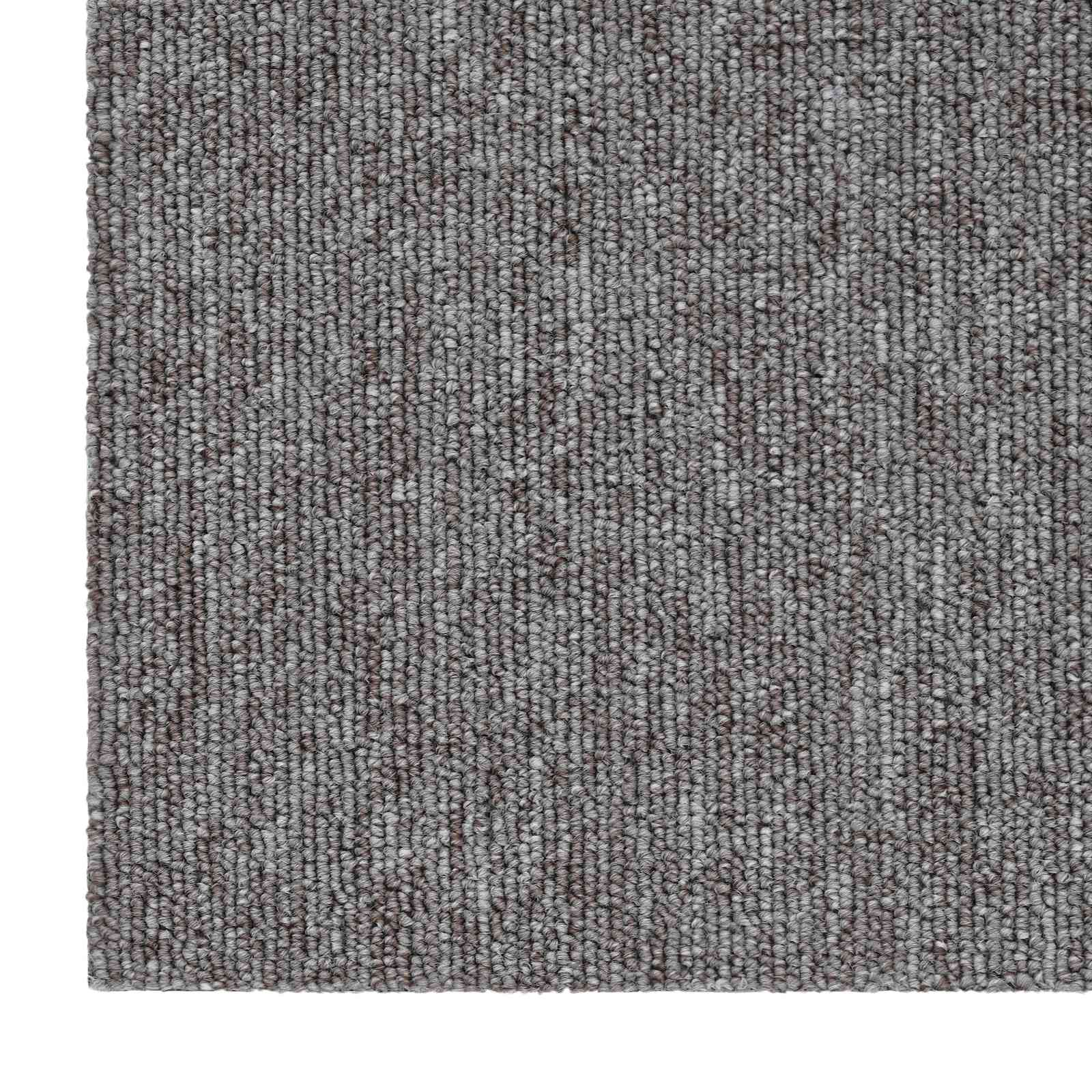 Πλακάκι Χαλιού Καφέ 50 x 50 cm 20 pcs Πολυπροπυλένιο και Πίσσα - Pakobazaar