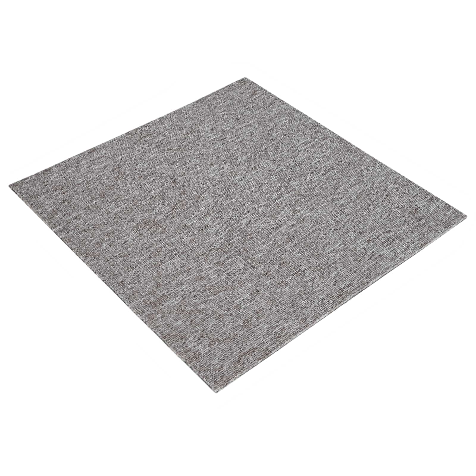 Πλακάκι Χαλιού Καφέ 50 x 50 cm 36 pcs Πολυπροπυλένιο και Πίσσα - Pakobazaar