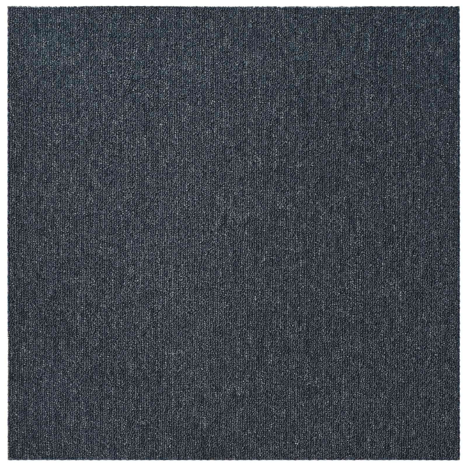 Πλακάκι Χαλιού Μπλε Γκρι 50 x 50 cm 4 pcs - Pakobazaar
