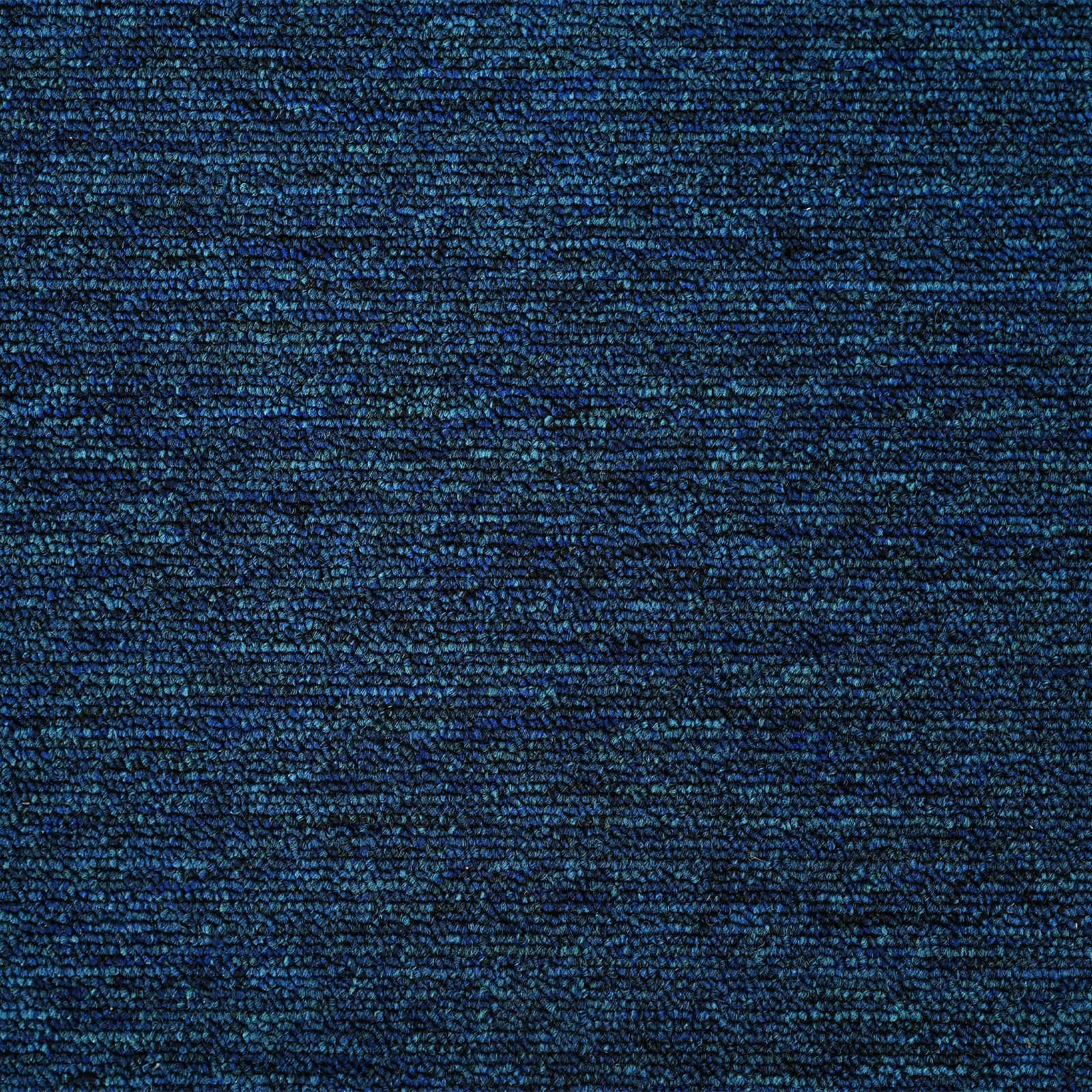 Πλακάκι Χαλιού Μπλε 50 x 50 cm 4 pcs Πολυπροπυλένιο και Πίσσα - Pakobazaar