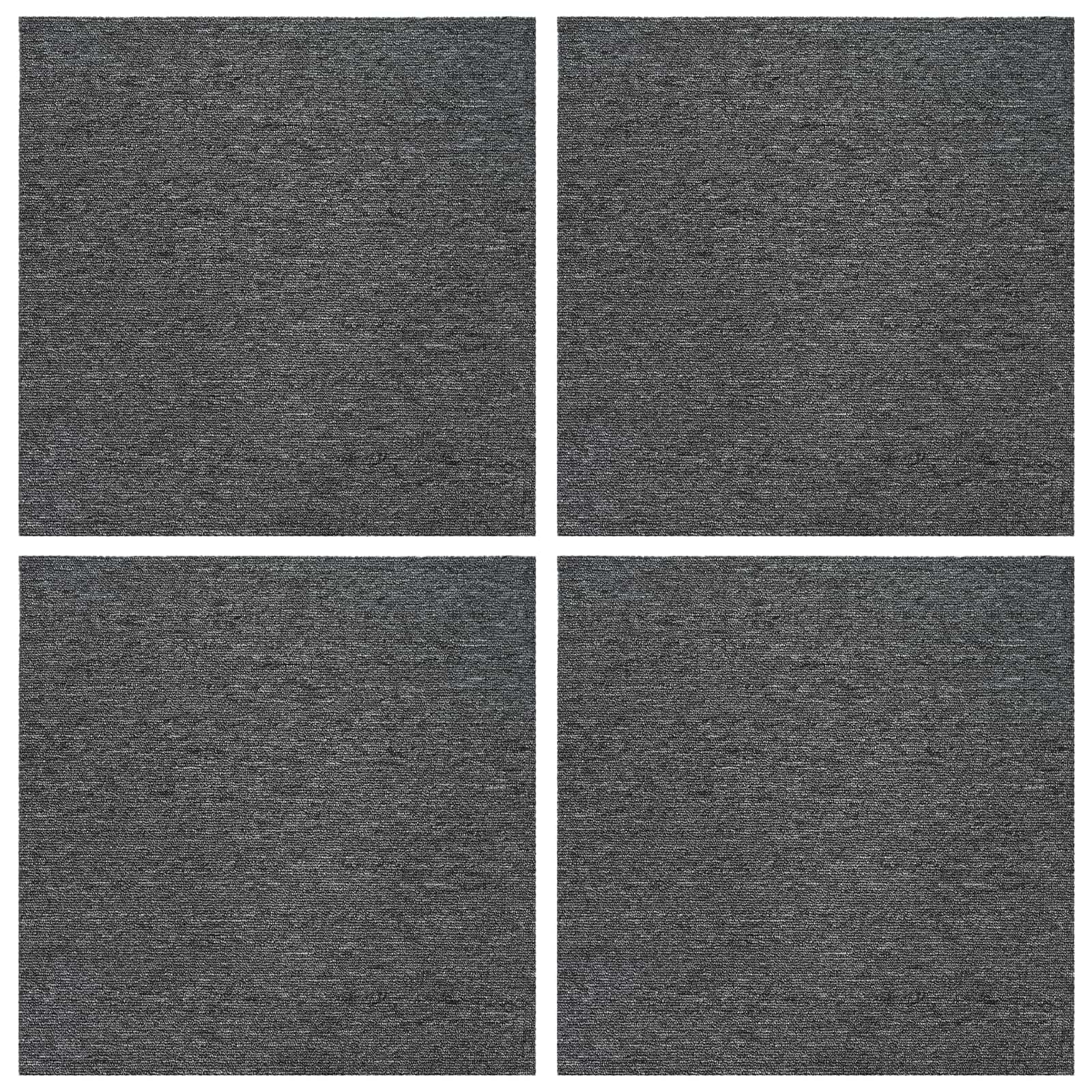 Πλακάκι Χαλιού Μεσαίο Γκρι 50 x 50 cm 4 pcs - Pakobazaar