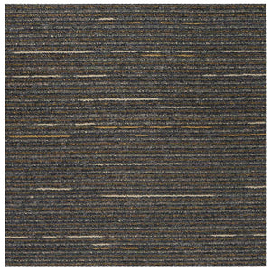 Πλακάκι Χαλιού Ριγέ ανοιχτό καφέ 50 x 50 cm 36 pcs - Pakobazaar