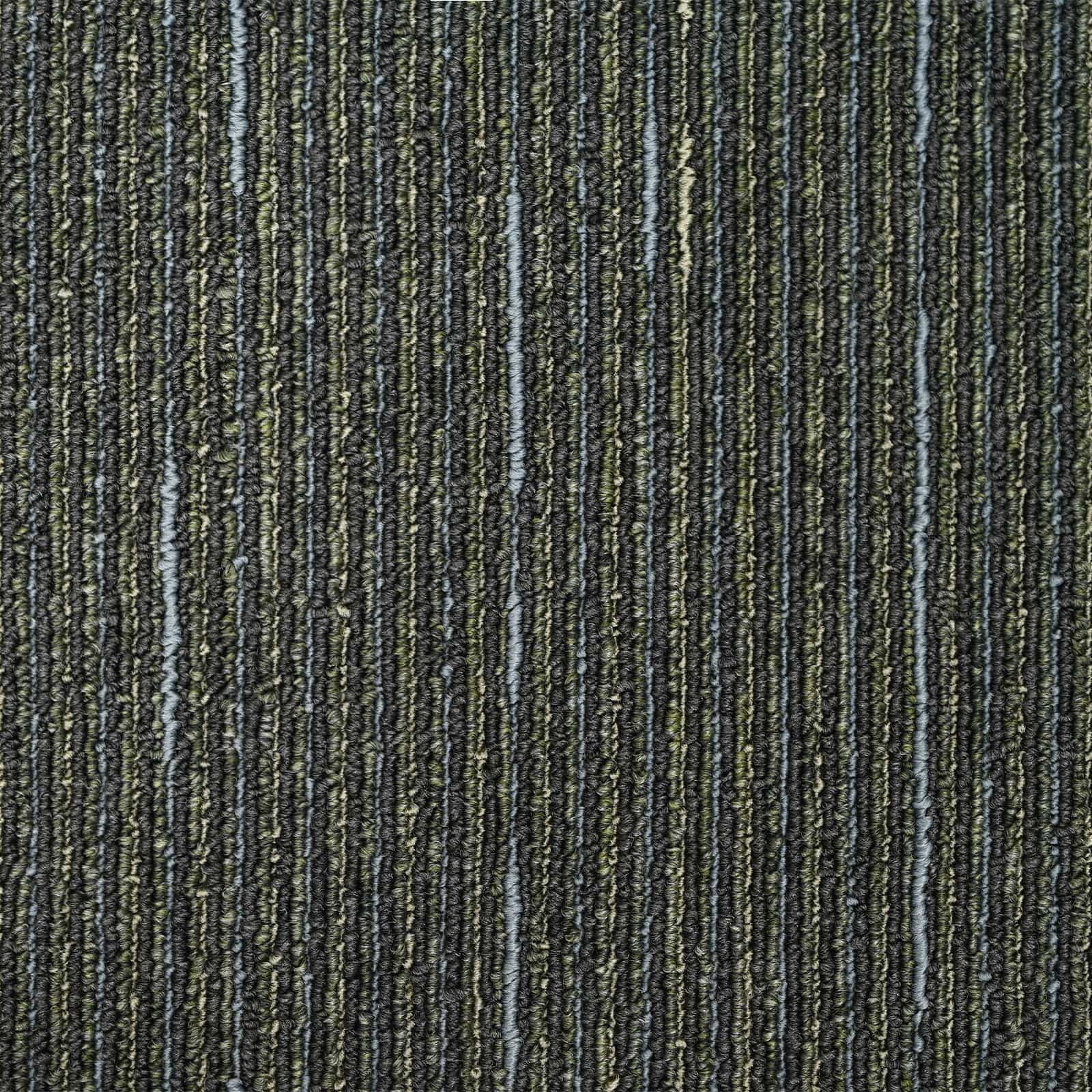 Πλακάκι Χαλιού Ριγέ Ανοιχτό Πράσινο 50 x 50 cm 20 pcs - Pakobazaar