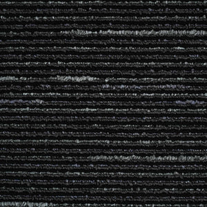 Πλακάκι Χαλιού Ριγέ Μαύρο 50 x 50 cm 36 pcs - Pakobazaar