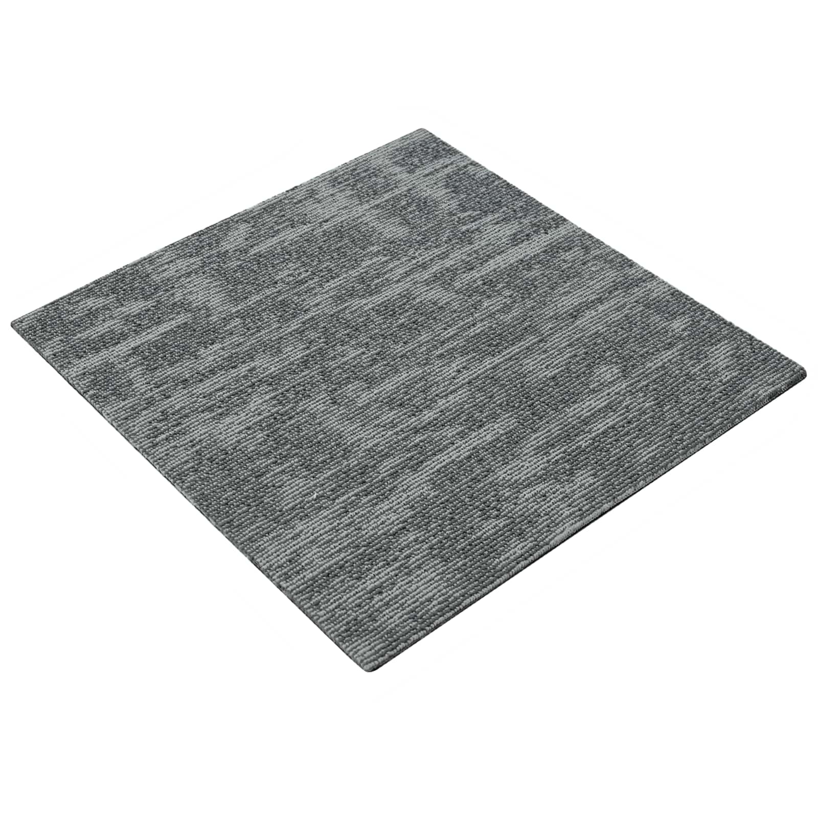 Πλακάκι Χαλιού Γκρι Βράχος 50 x 50 cm 4 pcs - Pakobazaar