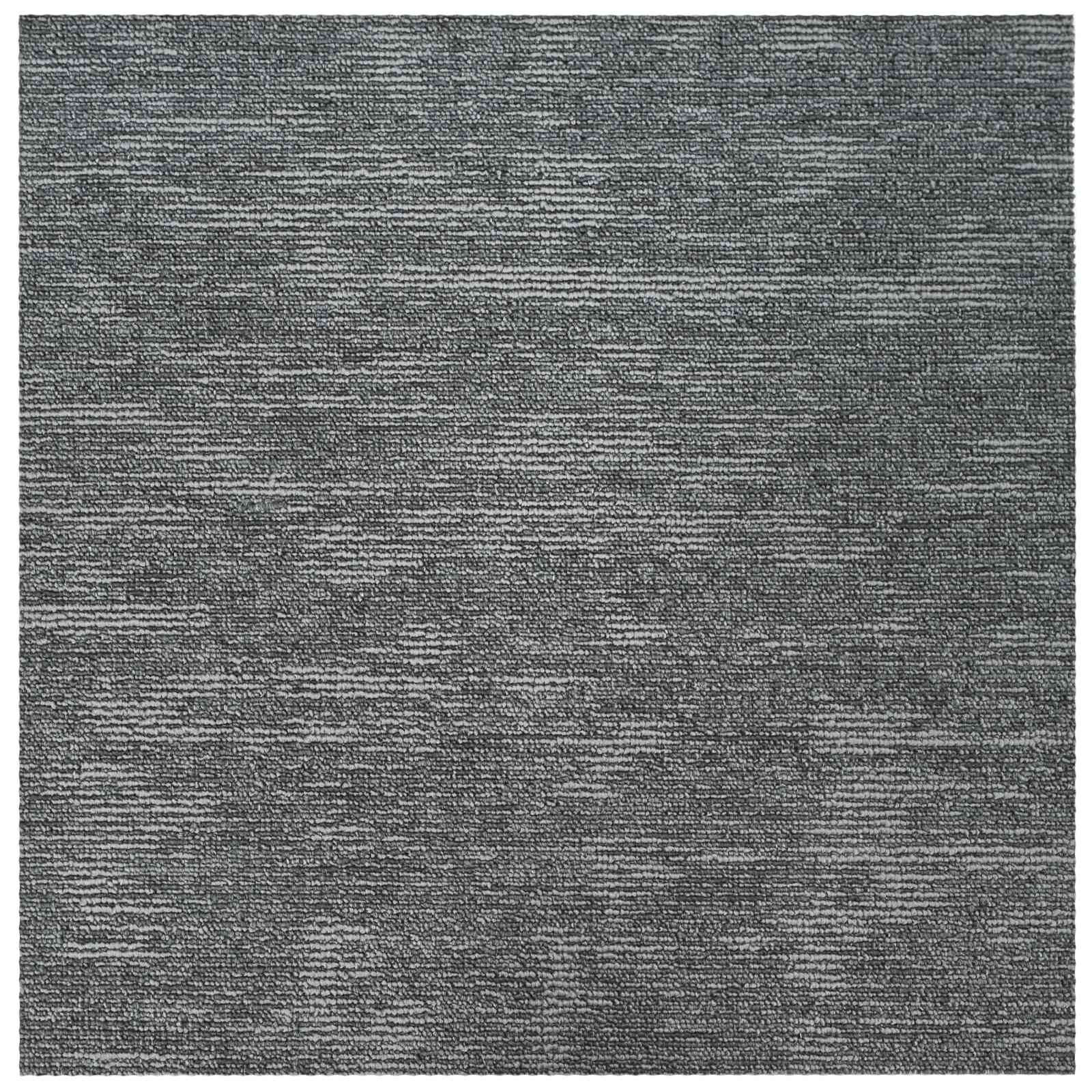 Πλακάκι Χαλιού Γκρι Βράχος 50 x 50 cm 4 pcs - Pakobazaar