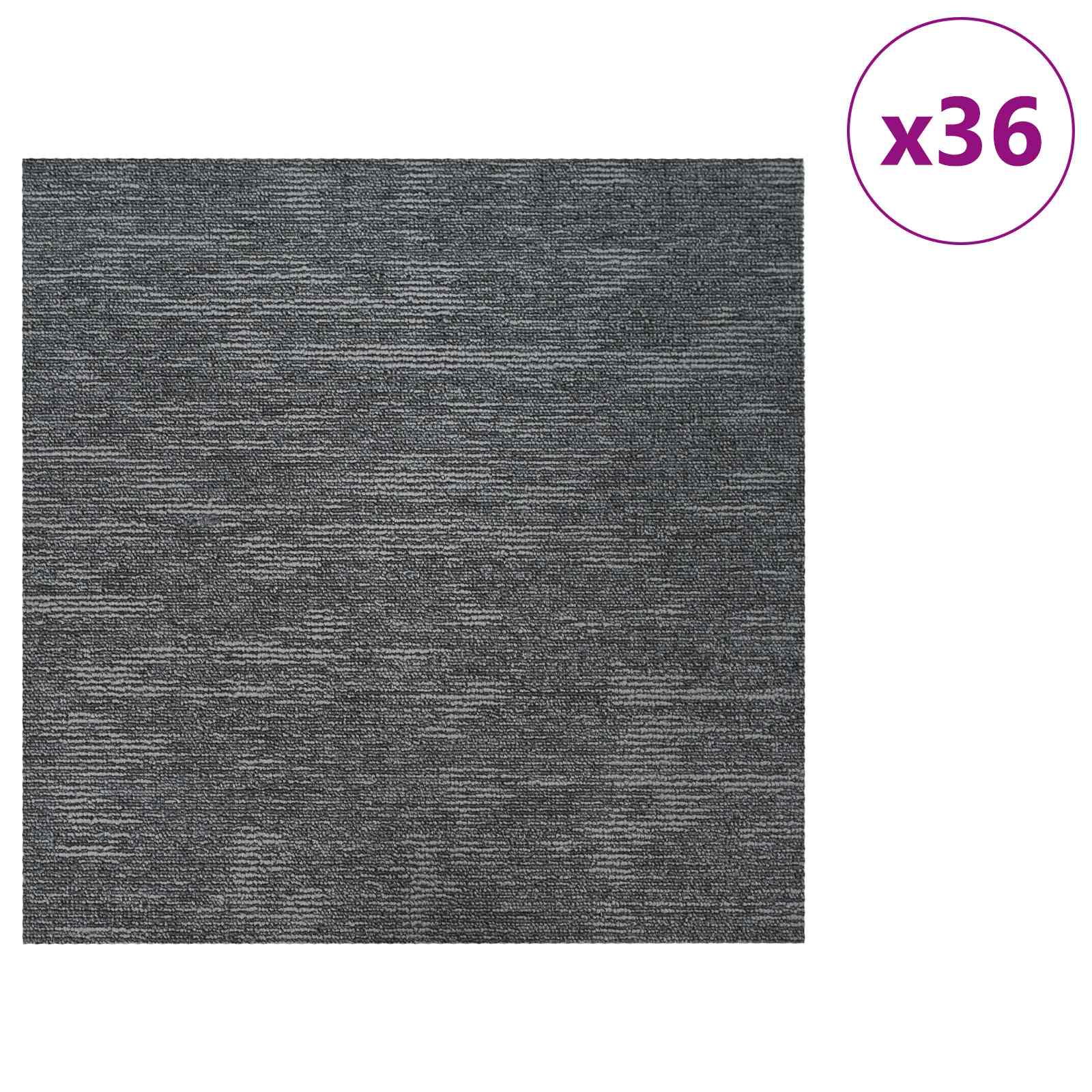 Πλακάκι Χαλιού Γαλάζιο Γκρι 50 x 50 cm 36 pcs - Pakobazaar
