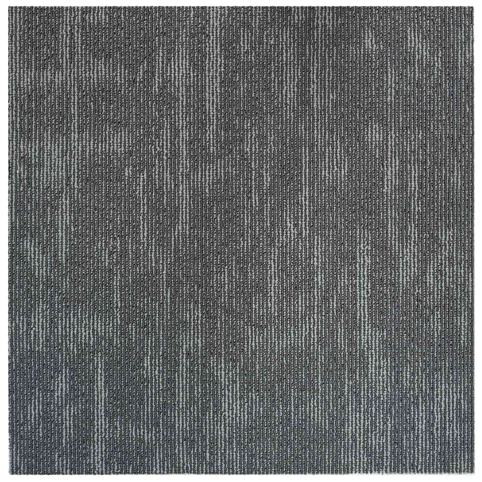 Πλακάκι Χαλιού Γκρι Σκυροδέματος 50 x 50 cm 4 pcs - Pakobazaar