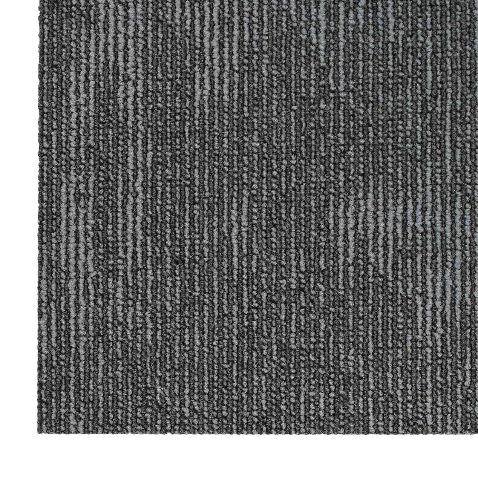 Πλακάκι Χαλιού Γκρι Ανθρακί 50 x 50 cm 36 pcs - Pakobazaar