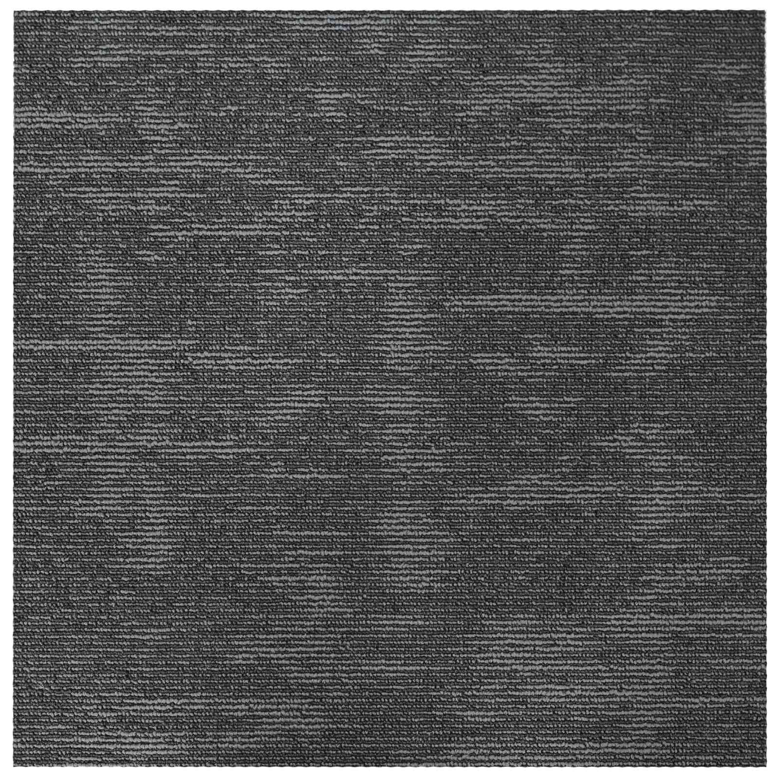 Πλακάκι Χαλιού Γκρι Ανθρακί 50 x 50 cm 36 pcs - Pakobazaar