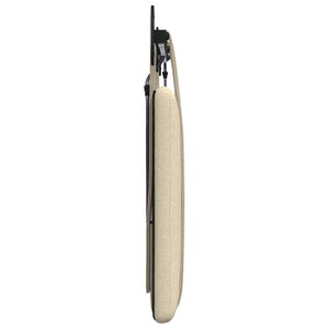 Κεφαλάρι κρεβατιού κρεμαστό Με φωτισμό LED Κρεμ Ύφασμα - Pakobazaar