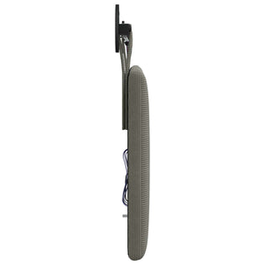 Κεφαλάρι κρεβατιού κρεμαστό Ανοιχτό γκρι Υφασμάτινο Κορντουρά - Pakobazaar
