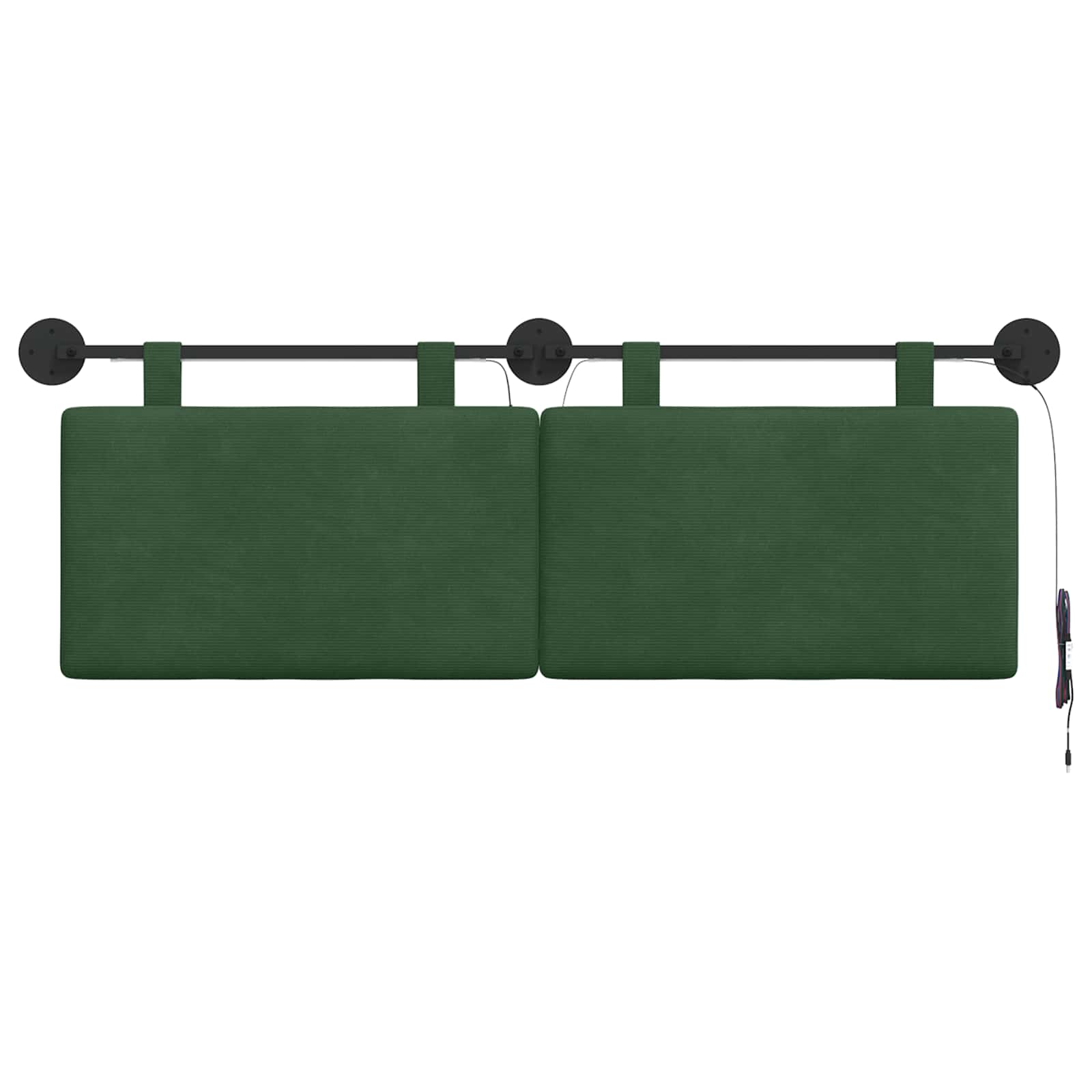 Κεφαλάρι κρεβατιού κρεμαστό Τζαγκουάρ Πράσινο - Pakobazaar