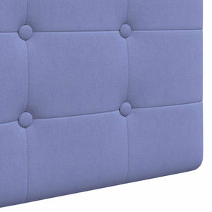 Κεφαλάρι κρεβατιού κρεμαστό Με φωτισμό LED Μπλε τζην Ύφασμα - Pakobazaar