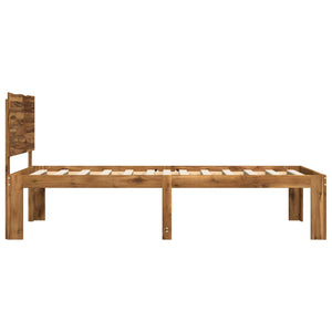 Μονό Κρεβάτι με Κεφαλάρι ROSTOCK Φυσικό 75 x 190 cm - Pakobazaar