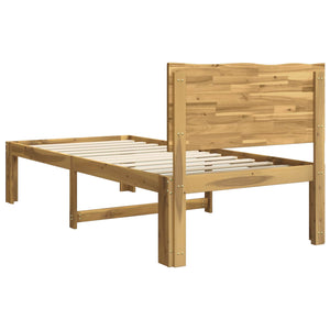 Μονό Κρεβάτι με Κεφαλάρι ROSTOCK Λευκό 75 x 190 cm - Pakobazaar