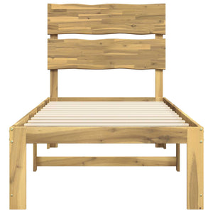Μονό Κρεβάτι με Κεφαλάρι ROSTOCK Λευκό 75 x 190 cm - Pakobazaar