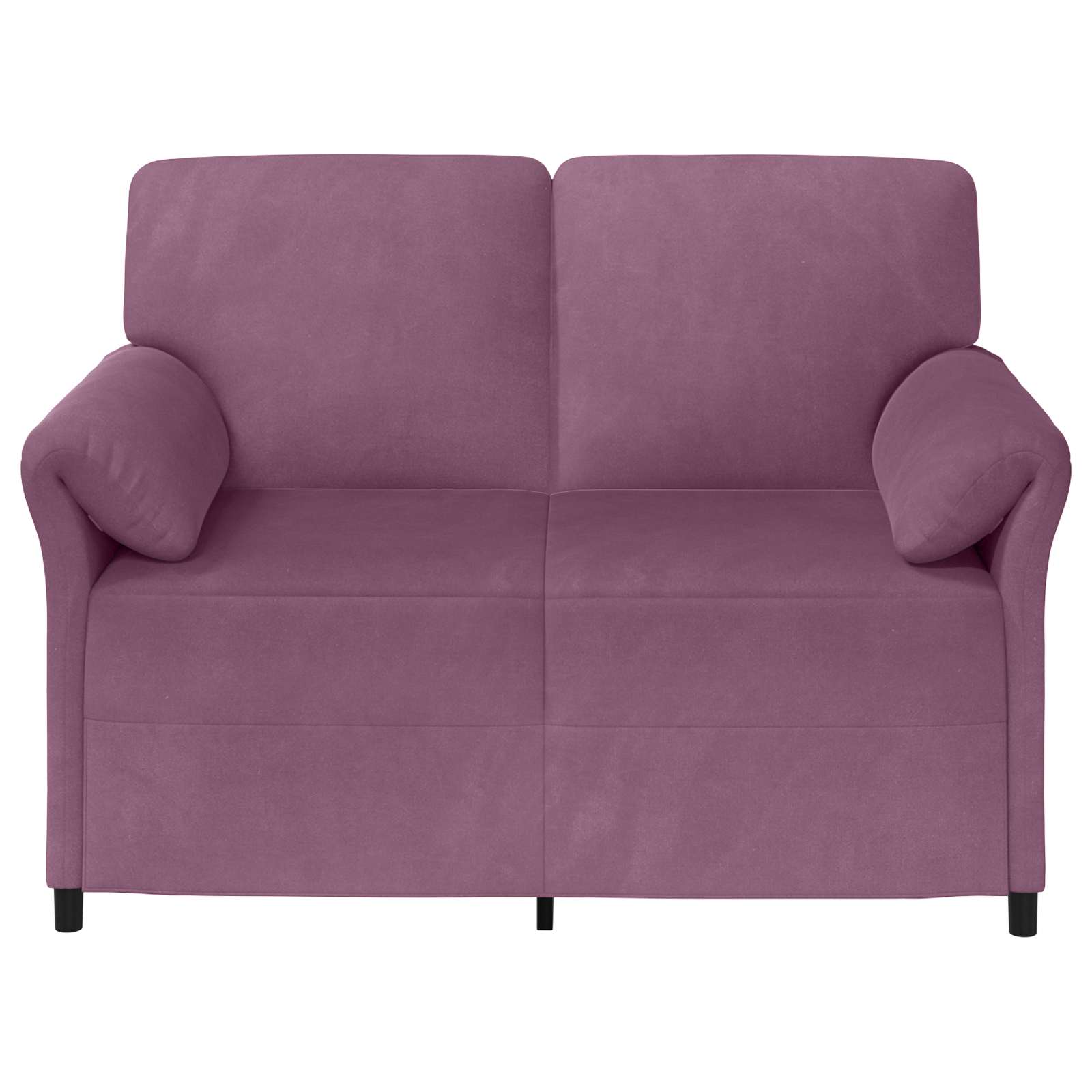 Καναπές 2 ατόμων Μοβ 138 x 83 x 95 εκ Βελούδο - Pakobazaar