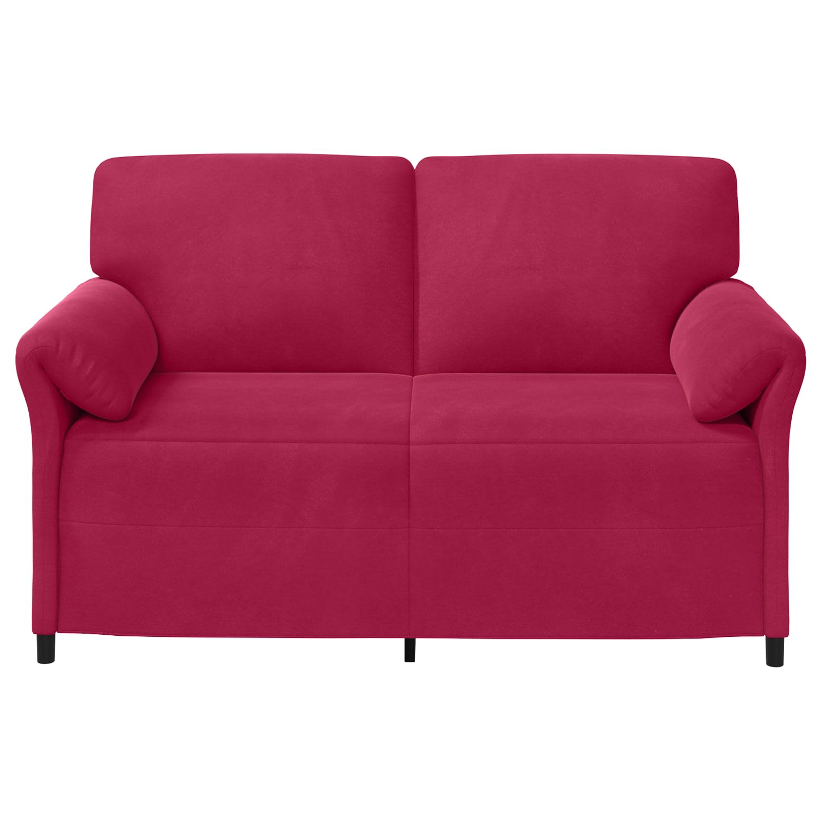 Καναπές 2 ατόμων Κόκκινο 158 x 83 x 95 εκ Βελούδο - Pakobazaar