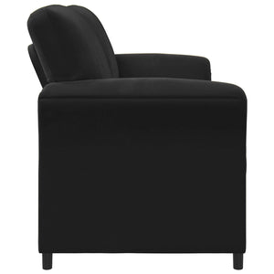 Καναπές 2 ατόμων Μαύρο 158 x 83 x 95 εκ Βελούδο - Pakobazaar
