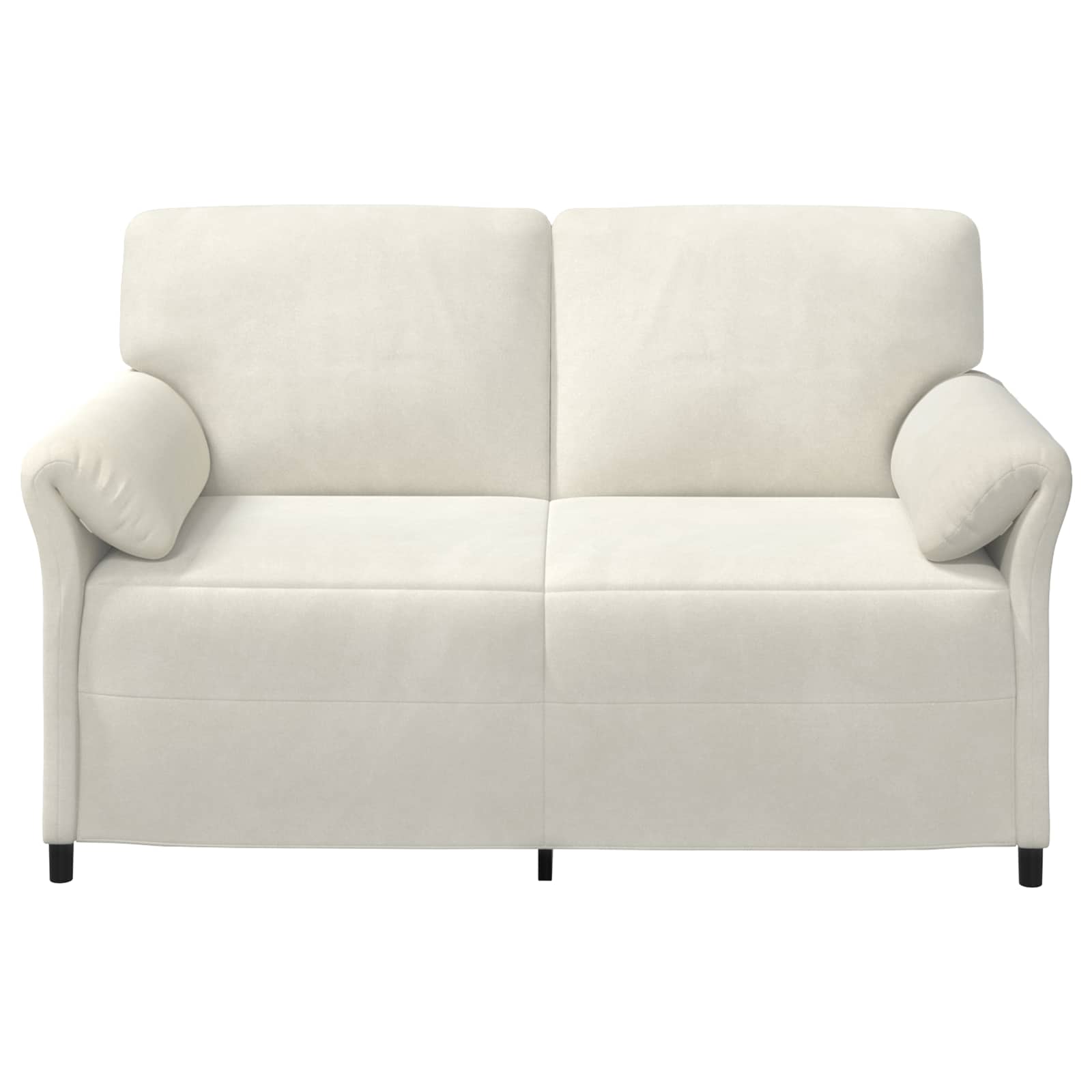 Καναπές 2 ατόμων Κρεμ 158 x 83 x 95 εκ Βελούδο - Pakobazaar
