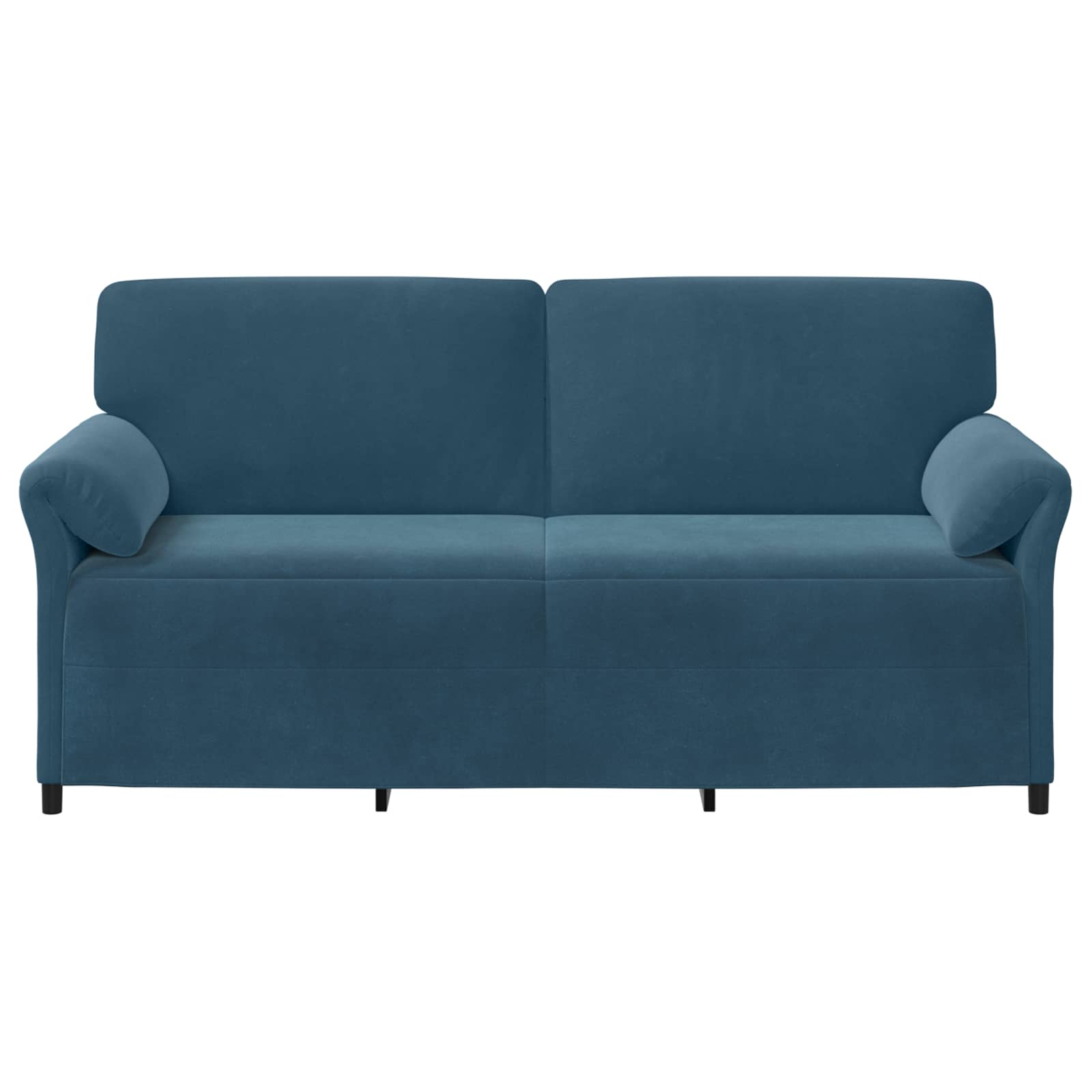 3-Θέσιος καναπές Μπλε 198 x 83 x 95 εκ. Βελούδο - Pakobazaar