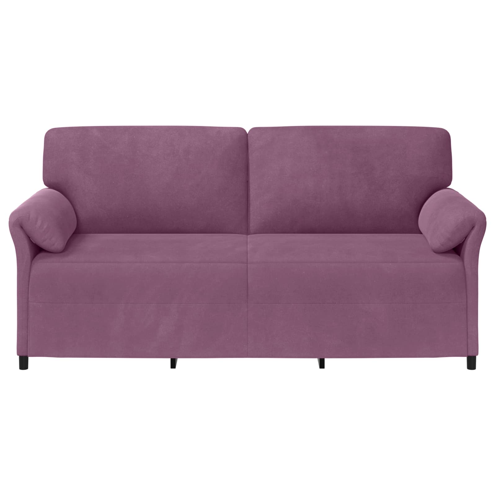 3-Θέσιος καναπές Μοβ 198 x 83 x 95 εκ. Βελούδο - Pakobazaar