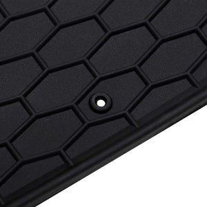 Πατάκι αυτοκινήτου 4 pcs Μαύρο κατάλληλο για VW T-ROC 2017- - Pakobazaar