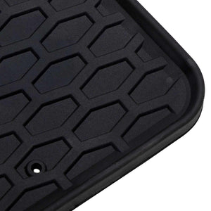 Πατάκι αυτοκινήτου 3 pcs Μαύρο κατάλληλο για VW CRAFTER 2017- - Pakobazaar
