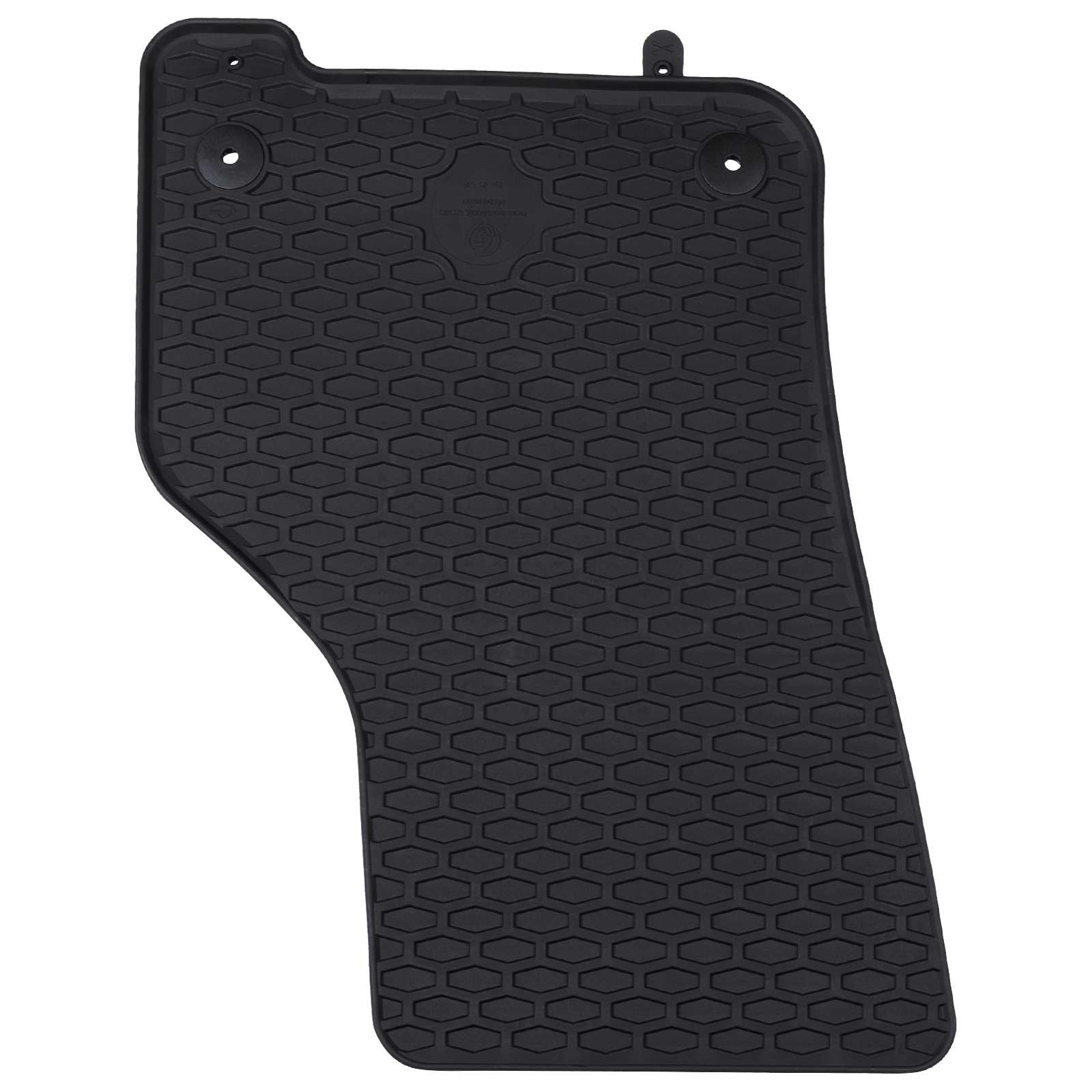 Πατάκι αυτοκινήτου 4 pcs Μαύρο Λάστιχο - Pakobazaar