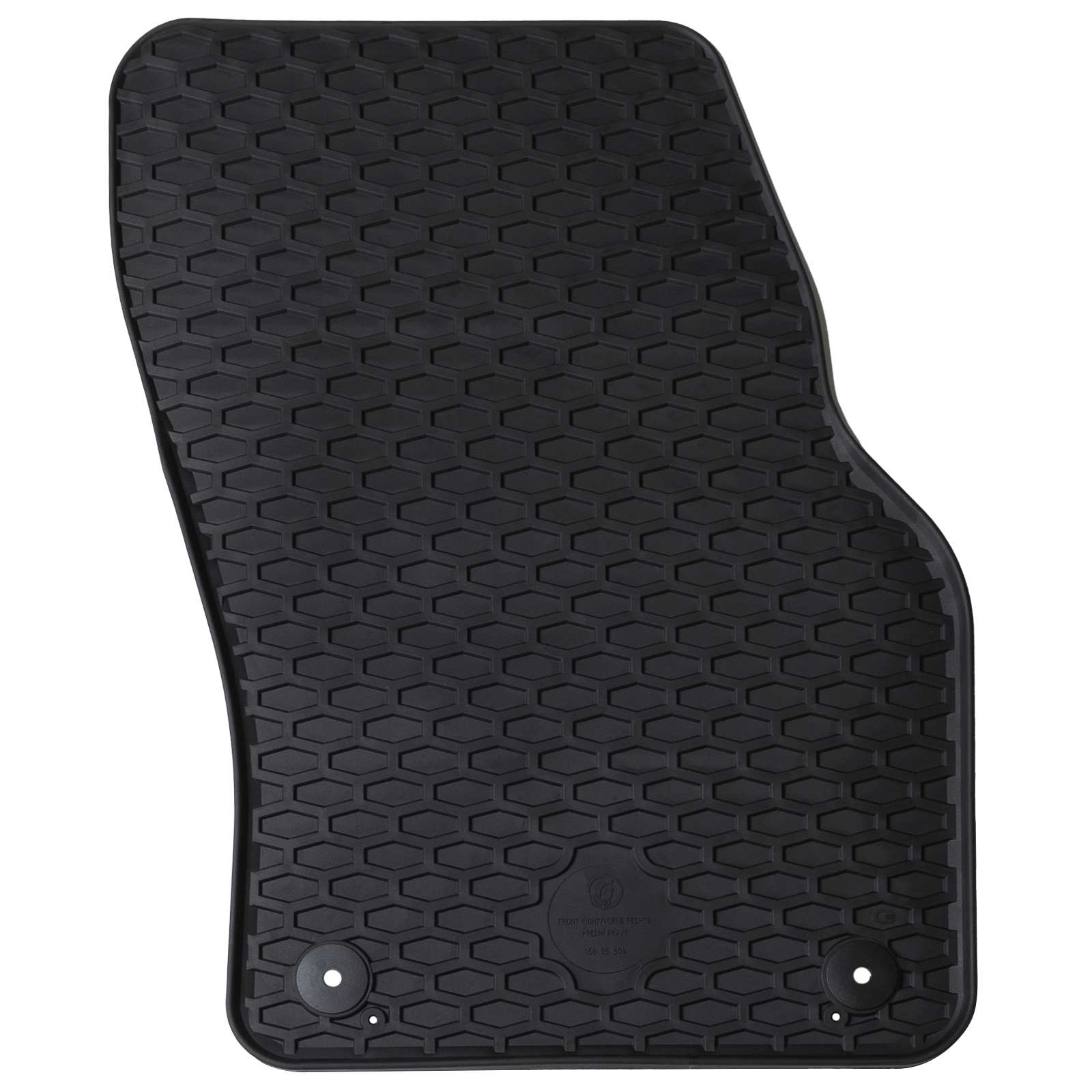 Πατάκι αυτοκινήτου 4 pcs Μαύρο Κατάλληλο για Audi Q3 2019-2025 - Pakobazaar