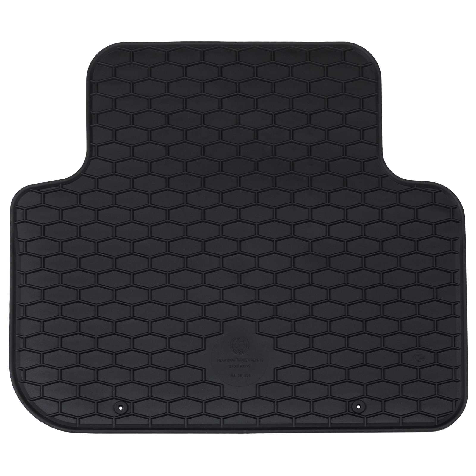 Πατάκι αυτοκινήτου 4 pcs Μαύρο Κατάλληλο για Audi Q3 2019-2025 - Pakobazaar