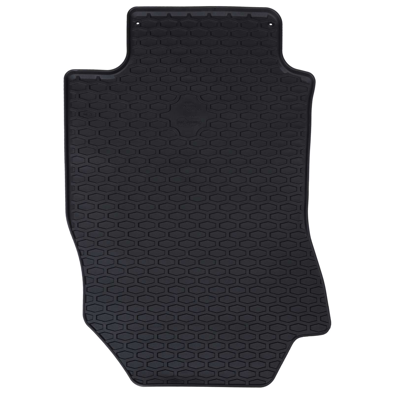 Πατάκι αυτοκινήτου 4 pcs Μαύρο Λάστιχο