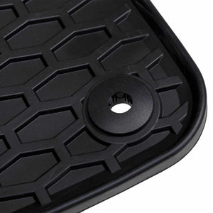 Πατάκι αυτοκινήτου 2 pcs Μαύρο Κατάλληλο για VW CADDY 2020- - Pakobazaar