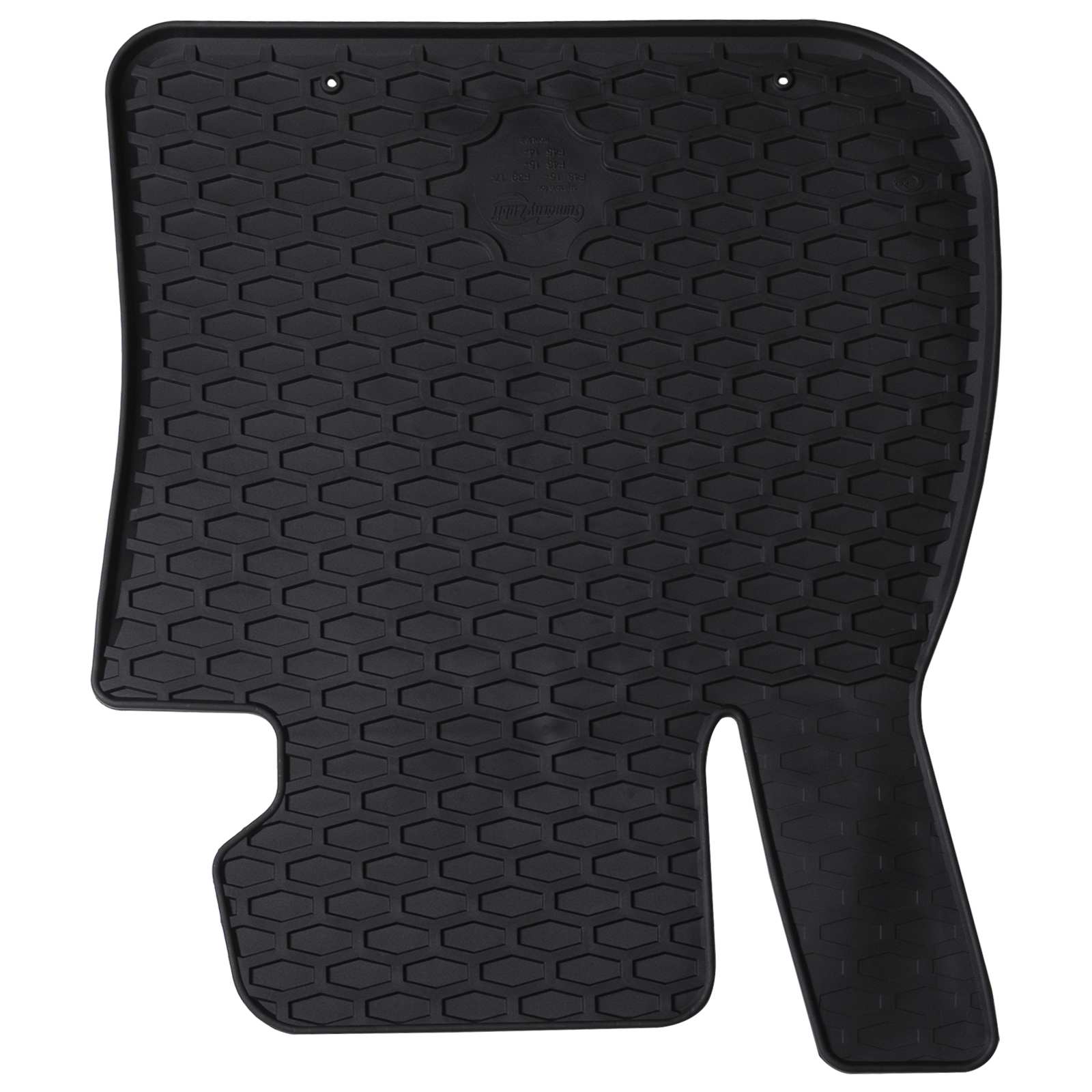 Πατάκι αυτοκινήτου 4 pcs Μαύρο κατάλληλο για BMW 1er 2017- - Pakobazaar