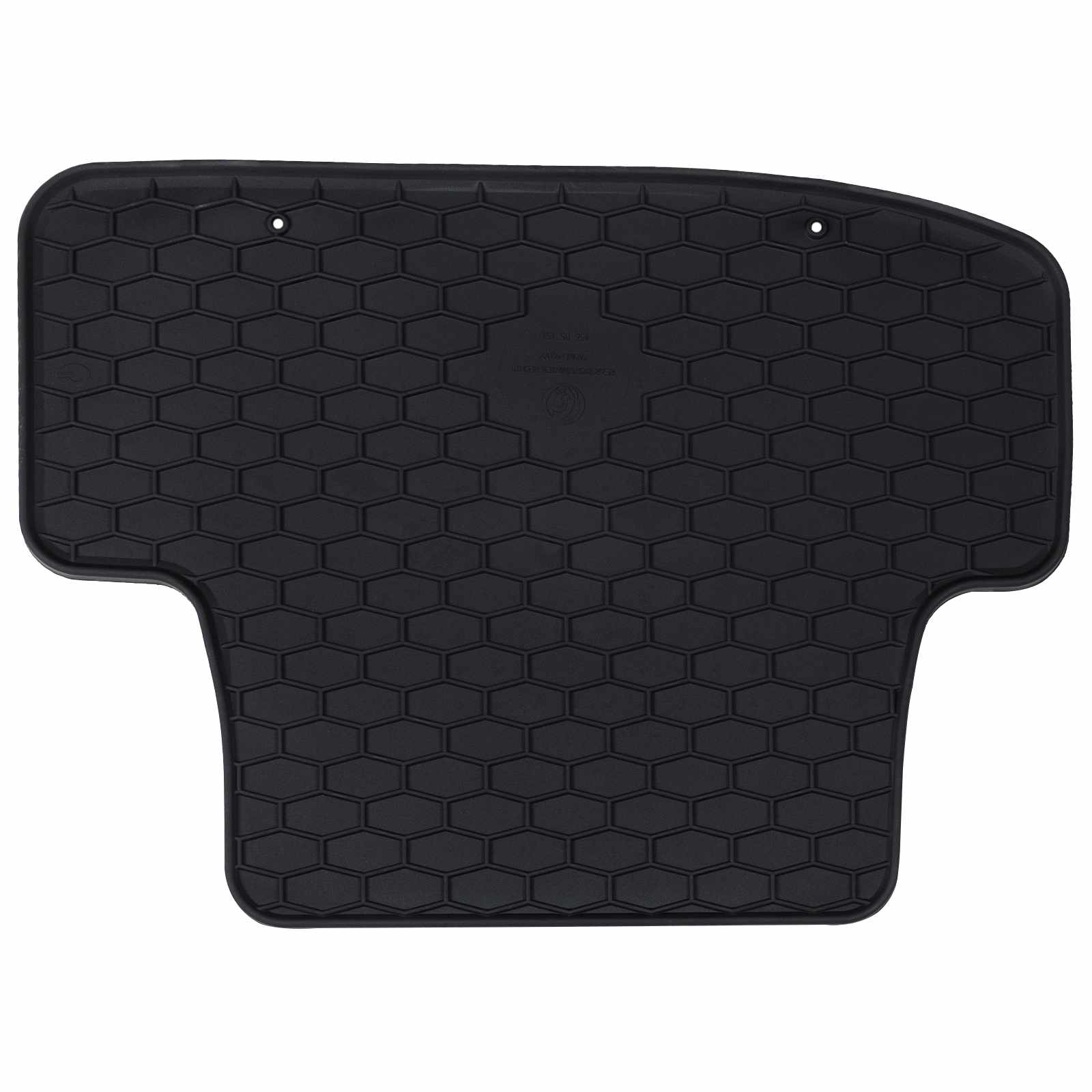 Πατάκι αυτοκινήτου 4 pcs Μαύρο κατάλληλο για AUDI Q2 2017 - Pakobazaar