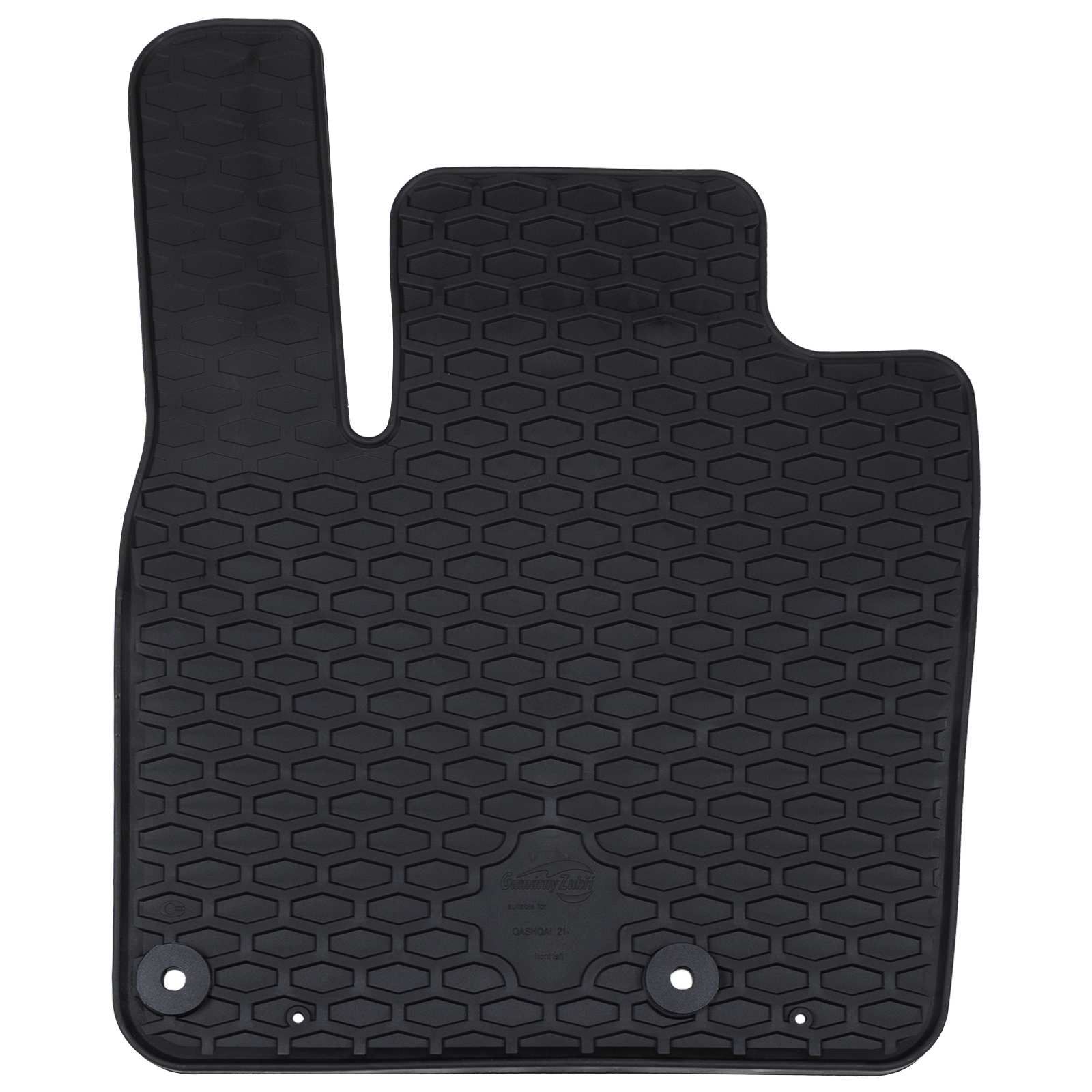 Πατάκι αυτοκινήτου 4 pcs Μαύρο Λάστιχο - Pakobazaar