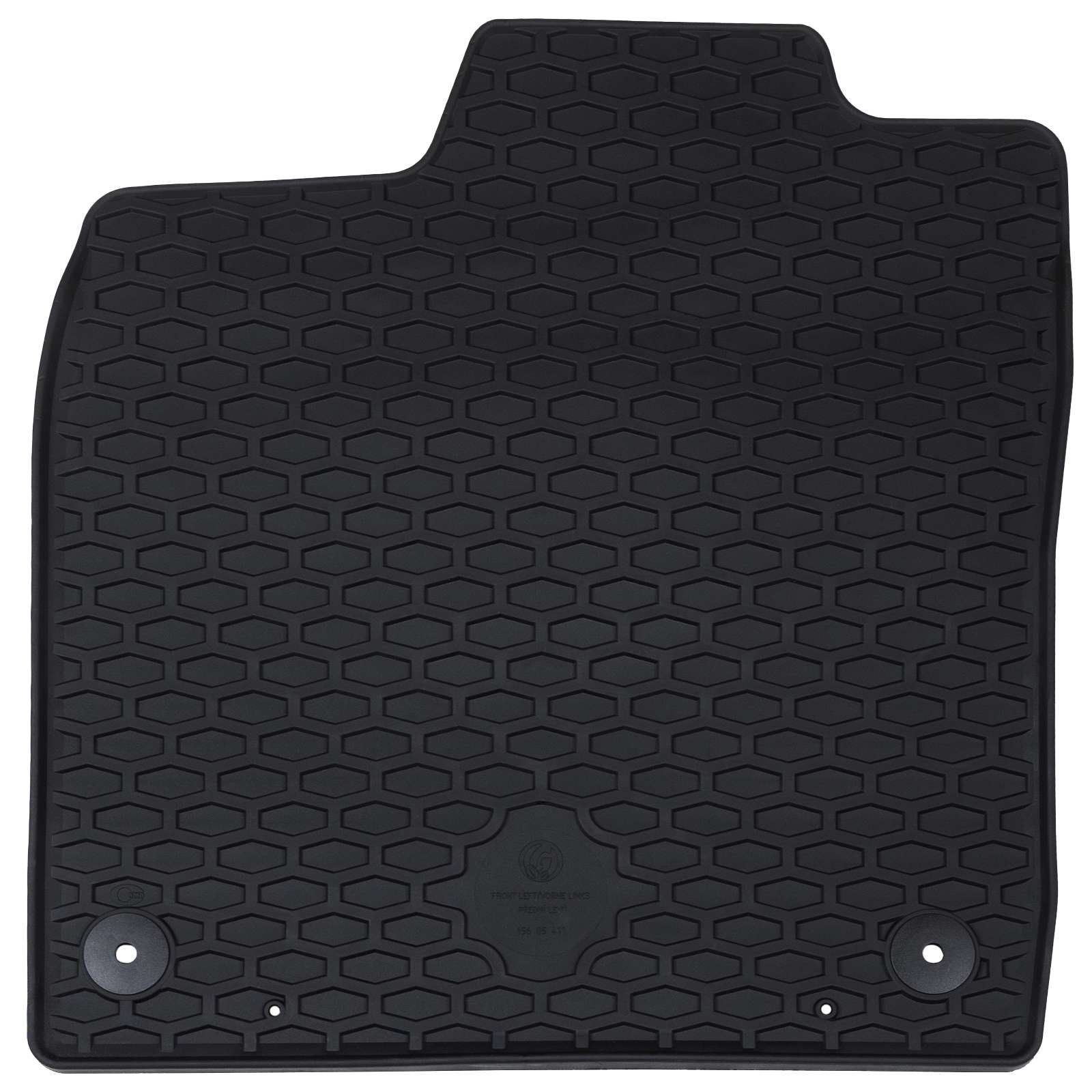 Πατάκι αυτοκινήτου 4 pcs Μαύρο κατάλληλο για VW ID.3 2019- - Pakobazaar