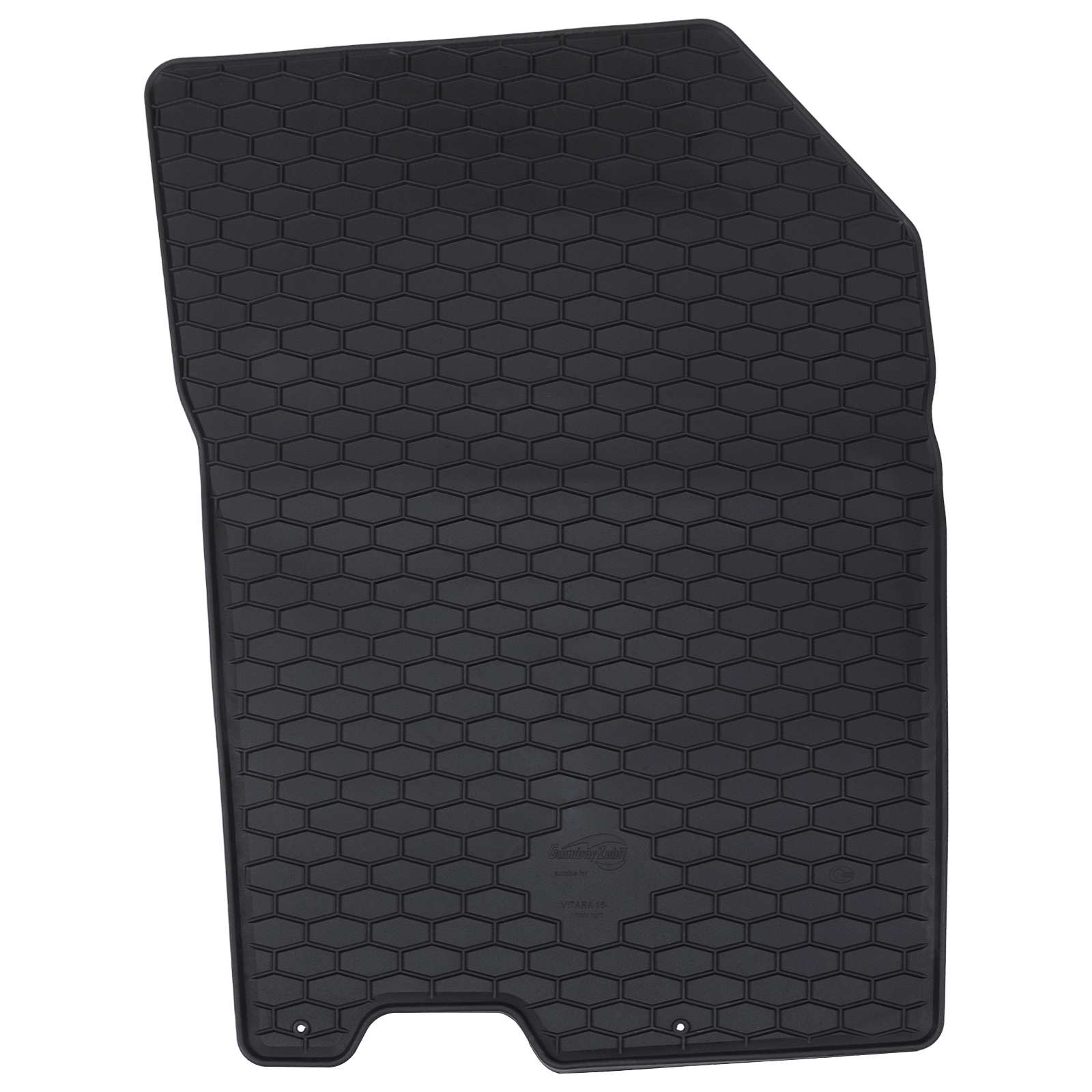 Πατάκι αυτοκινήτου 4 pcs Μαύρο Λάστιχο - Pakobazaar