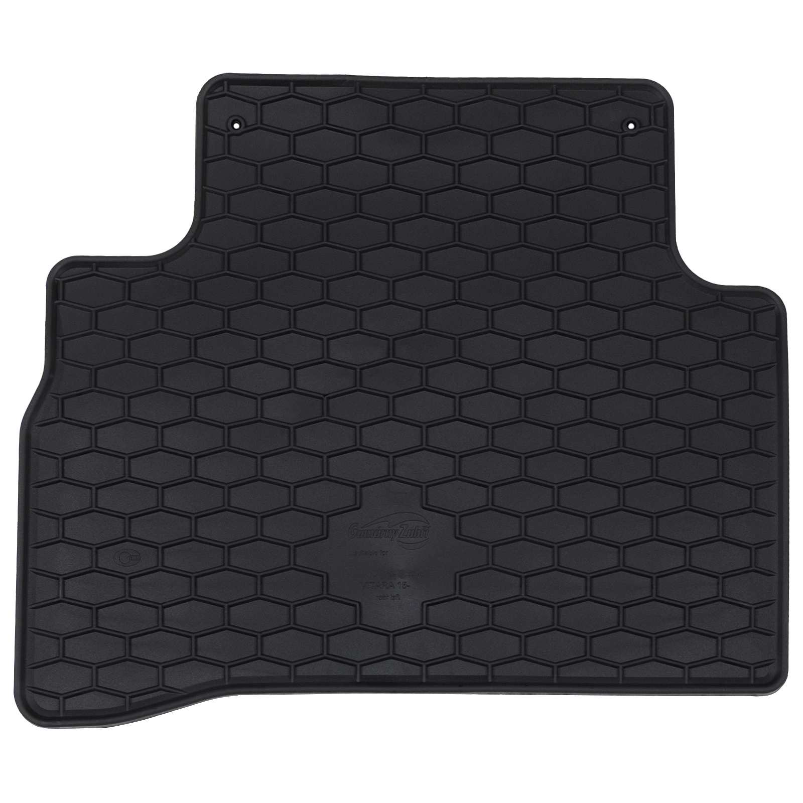 Πατάκι αυτοκινήτου 4 pcs Μαύρο Λάστιχο - Pakobazaar