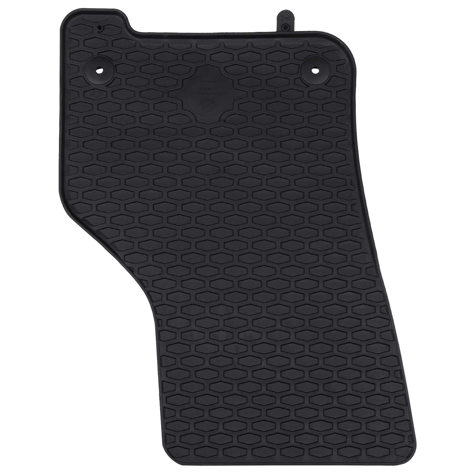 Πατάκι αυτοκινήτου 4 pcs Μαύρο Λάστιχο - Pakobazaar