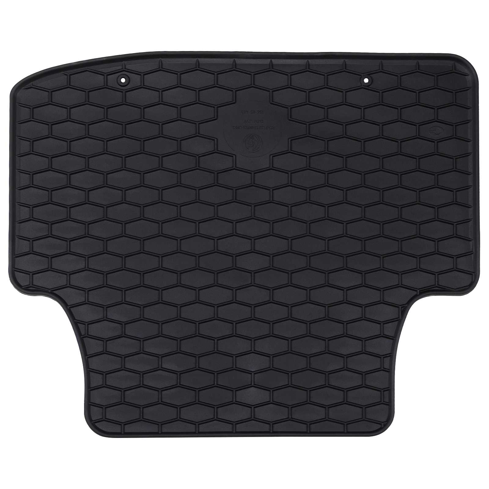 Πατάκι αυτοκινήτου 4 pcs Μαύρο Λάστιχο - Pakobazaar