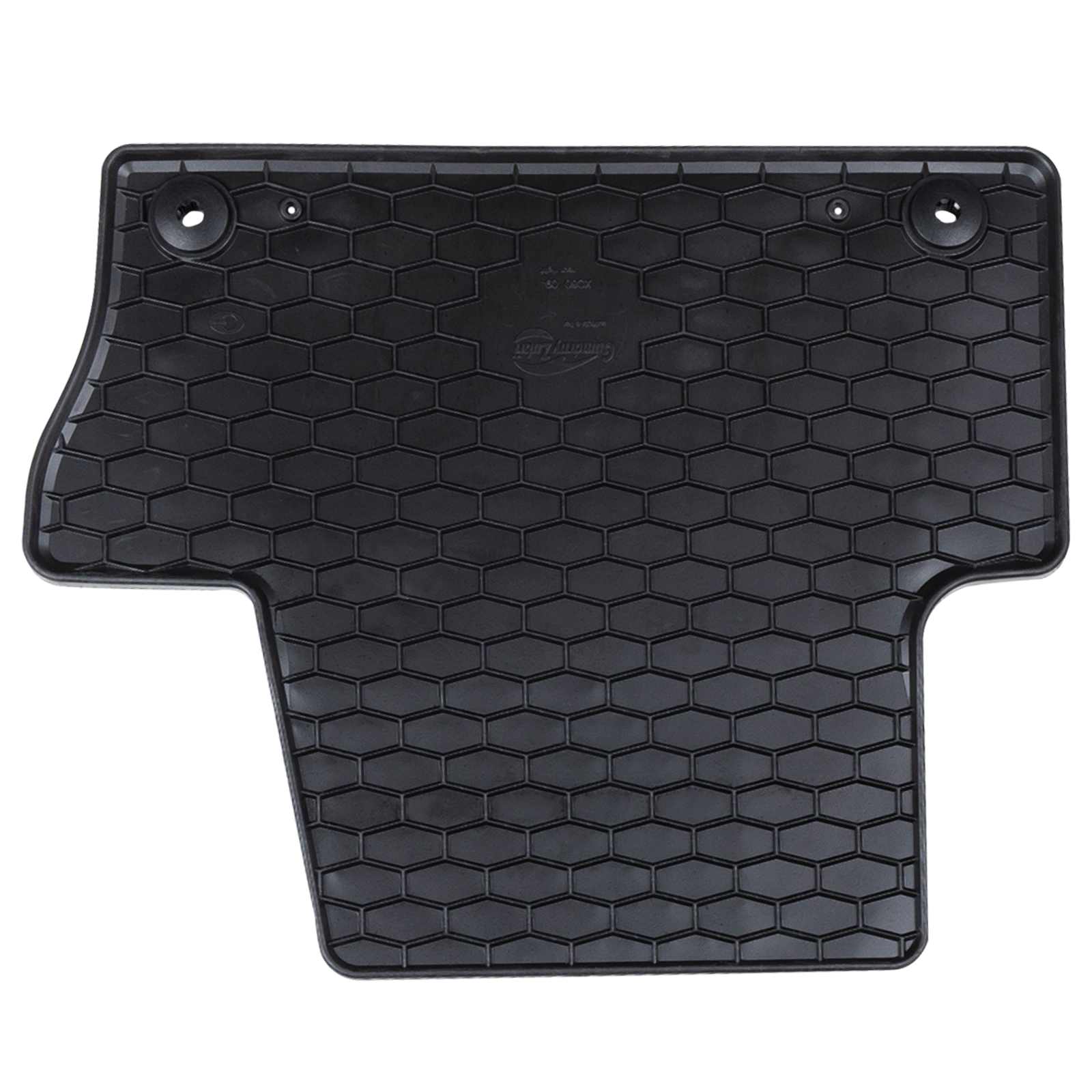 Πατάκι αυτοκινήτου 4 pcs Μαύρο Λάστιχο - Pakobazaar