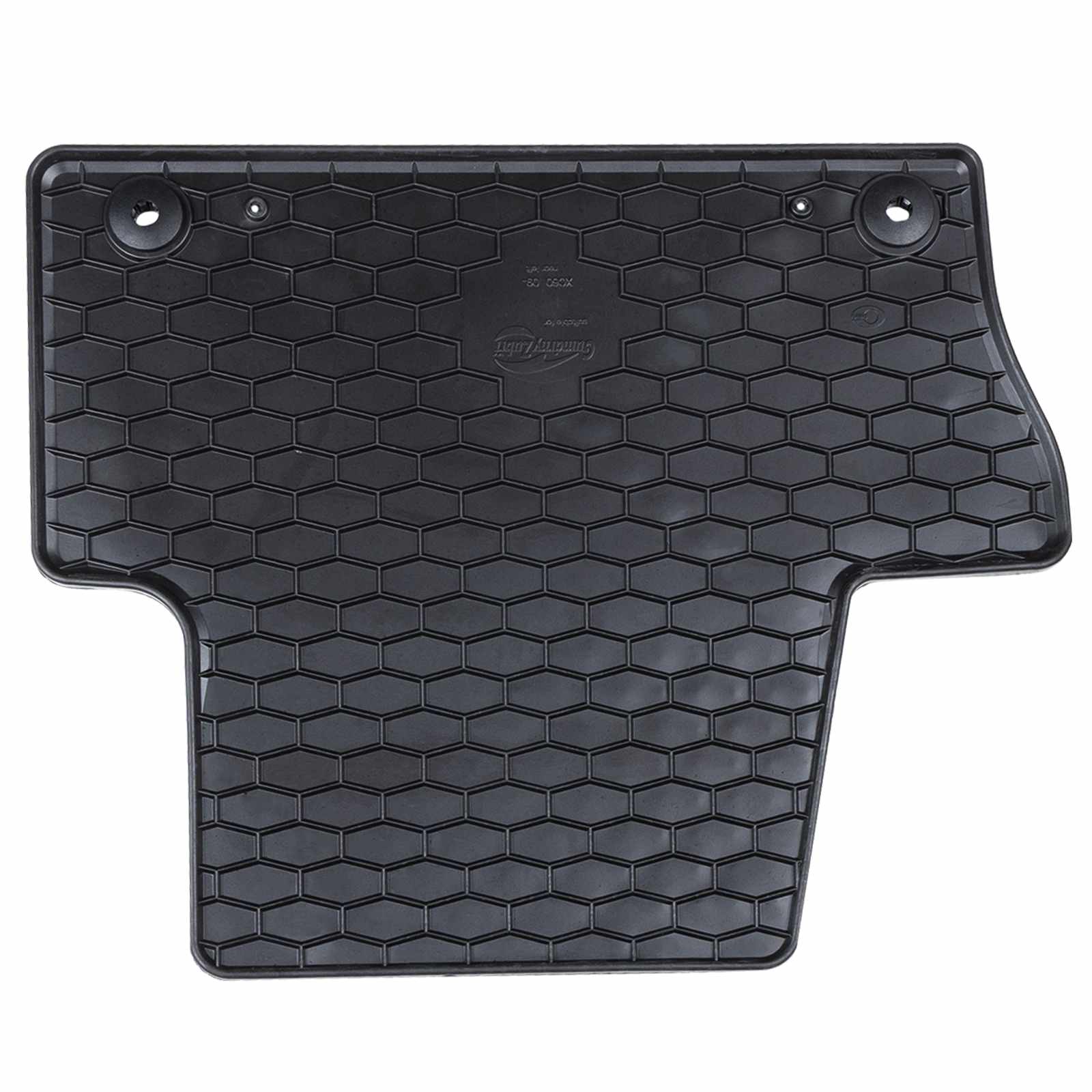 Πατάκι αυτοκινήτου 4 pcs Μαύρο Λάστιχο - Pakobazaar