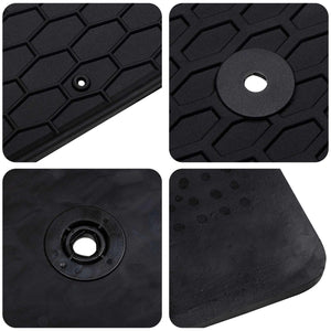 Πατάκι αυτοκινήτου 4 pcs Μαύρο κατάλληλο για CAPTUR 2020- - Pakobazaar